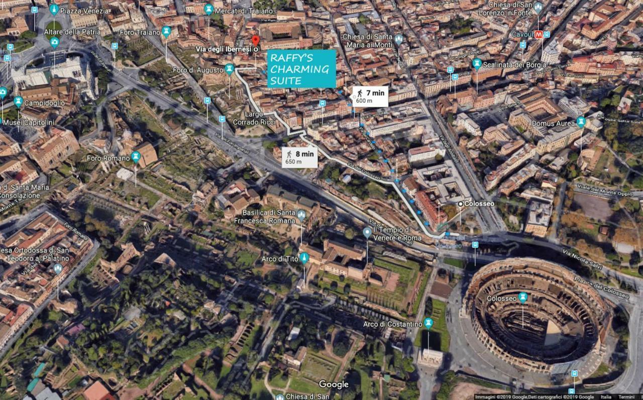 Roma Center Fori Imperiali Raffy'S Charming Suite Luaran gambar